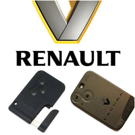 replacement renault key card